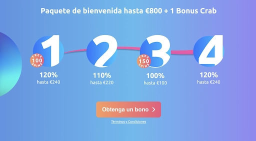 Bono de bienvenida en Cadoola Casino Bono de Casino Cadoola